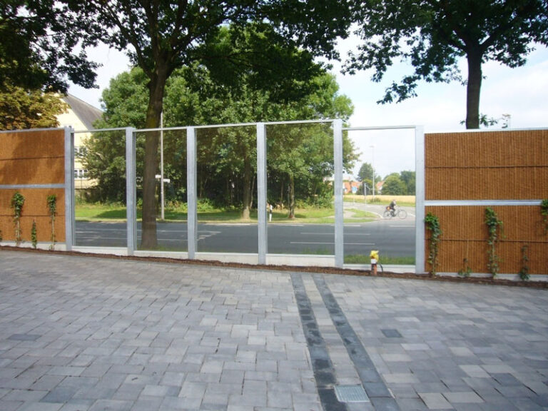 Ecran anti-bruit transparent - CNVA - Paris